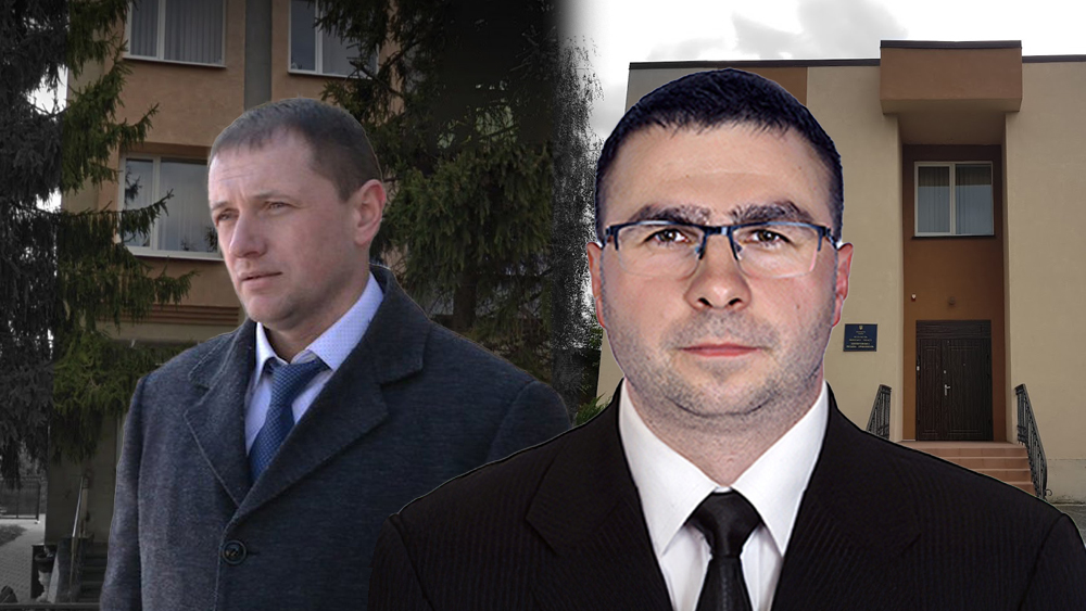 Керівник Рівненської окружної прокуратури Андрій Максимчук та керівник Здолбунівської окружної прокуратури Олександр Войтюк