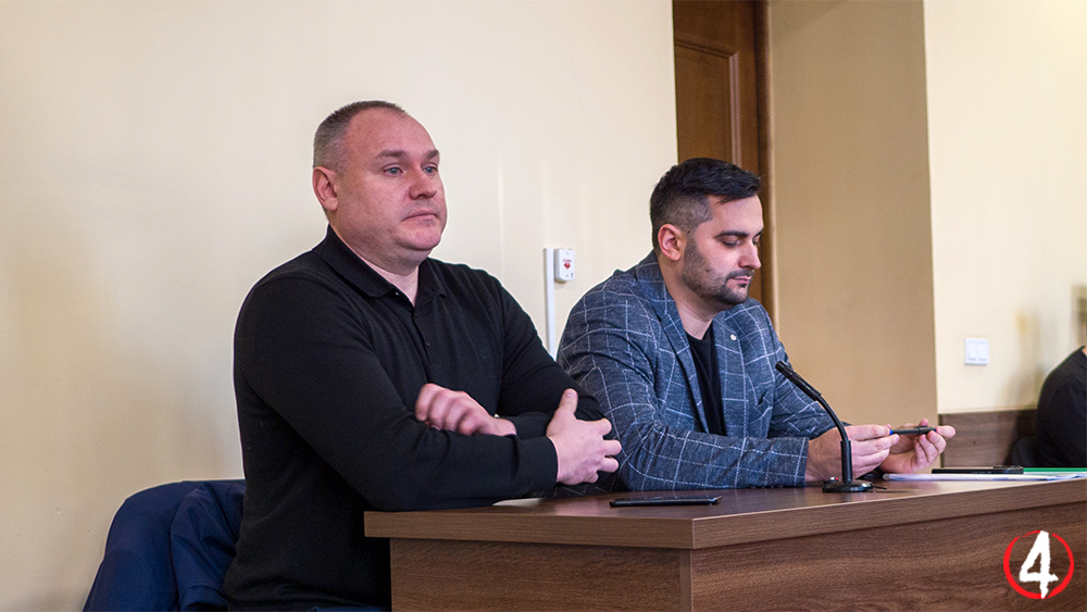 Здолбунівський міський голова Владислав Сухляк та адвокат Ігор Кухарук
