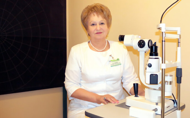 Завідувачка відділення офтальмології&nbsp;Галина Пасічник
