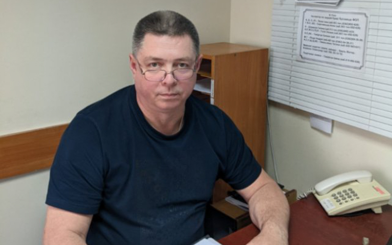 начальник Рівненської ДПІ Віктор Левченко.&nbsp;Фото з фейсбук-сторінки ДПС у Рівненській області
