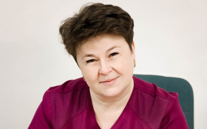 Завідувачка гінекологічного відділення Світлана Орешко&nbsp;в Рівненському обласному протипухлинному центрі.&nbsp;Фото з особистої фейсбук-сторінки Світлани Орешко