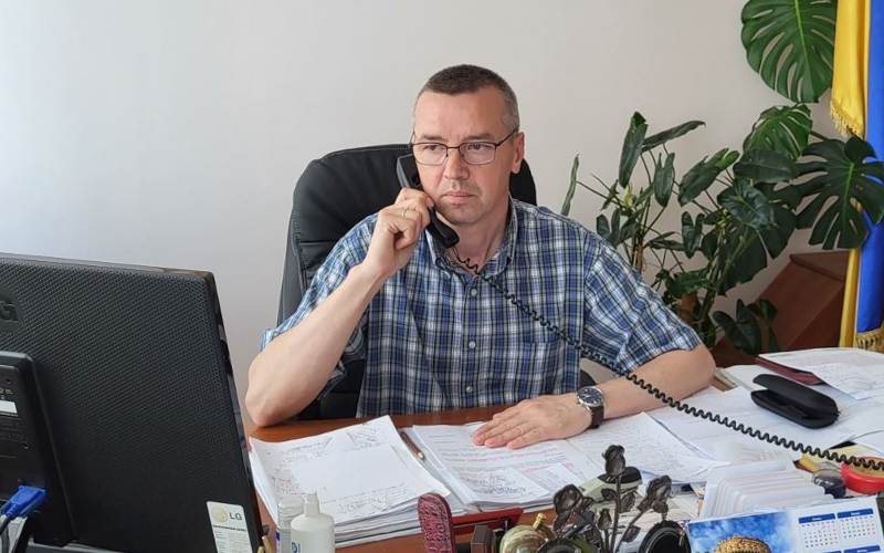Начальник Острозької ДПІ&nbsp;В'ячеслав Штейбарт.&nbsp;Фото з фейсбук-сторінки ДПС у Рівненській області
