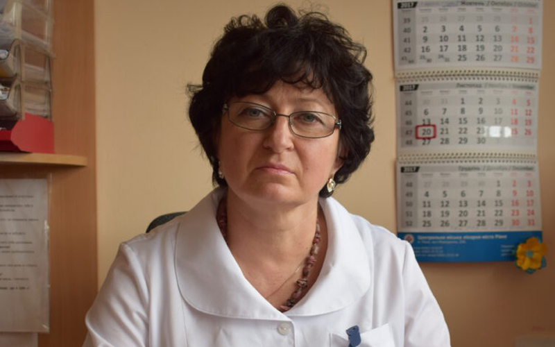 Завідувачка клініко-діагностичної лабораторії Галина Луцик