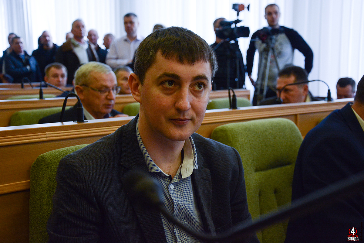 Депутат Рівненської обласної ради, позафракційний Юрій Шарманський