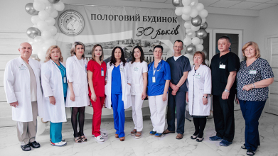 Частина керівного складу КНП «Пологовий будинок»