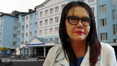 Директорка Рівненського обласного перинатального центру Вікторія Єнікеєва